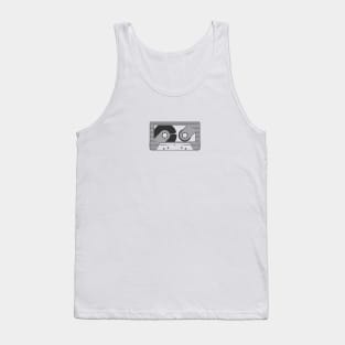 retro classic tape line art Tank Top